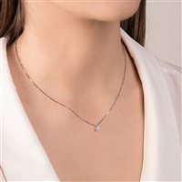 Collar Mirco Visconti Mujer in Oro blanco Diamante 0.40 Ct IU12/40 - IU12/40